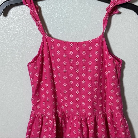 Gap Kids Girls Spring Pink Floral Print Dress size L. - Picture 4 of 9